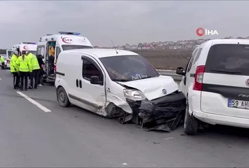 Ergene'de trafik kazası: 3 yaralı