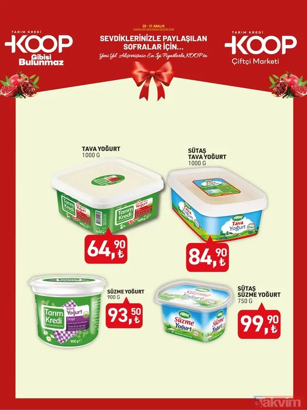 Hafta sonu fırsat alarmı! KOOP Market’te 20-21 Aralık’a özel çay, tavuk ve sıvı yağda indirimli fiyatlar - 9
