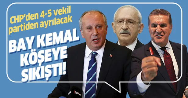 Önce Muharrem İnce ardından Mustafa Sarıgül! Bay Kemal iyice köşeye sıkıştı