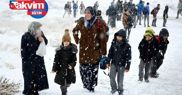 Bugün hangi illerde okullar tatil? 20 Ocak 2022 Perşembe kar tatili olan il ve ilçeler listesi: Ordu, Batman, Eskişehir, Iğdır, Kastamonu...