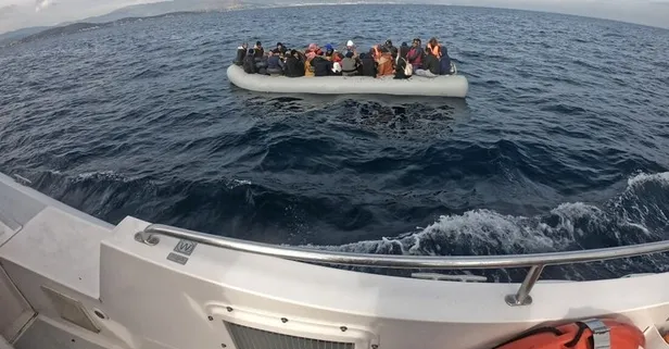 Muğla'da 48 düzensiz göçmen kurtarıldı