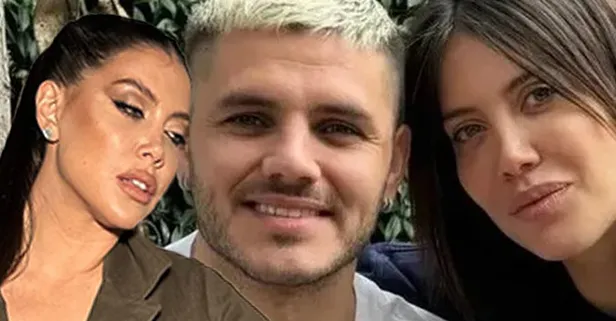 Wanda Nara ve Icardi birbirine girdi! Çığlıklar havada uçuştu polis müdahale etti