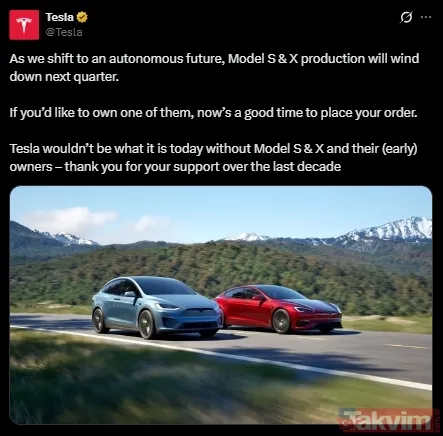 Musk açıkladı: Tesla’nın amiral gemisi S ve X modelleri emekli ediliyor - 3