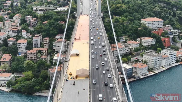 FSM'ye 12.'nci gününde ilk kat asfalt atılmaya başlandı! İşte son durum - 9