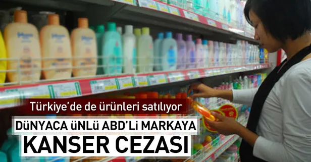 Kanser davasında Johnson&Johnson'a 25,7 milyon dolarlık ceza!