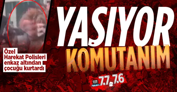 Son dakika: Kahramanmaraş'taki 7,7'lik deprem! Diyarbakır'da arama kurtarma çalışmalarına katılan Polis Özel Harekat: Yaşıyor komutanım!