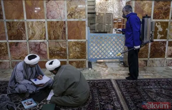 İran'da bir hemşirenin şoke eden görüntüsü ortaya çıktı! Koronavirüsten (Covid-19) korunmak için... - 8