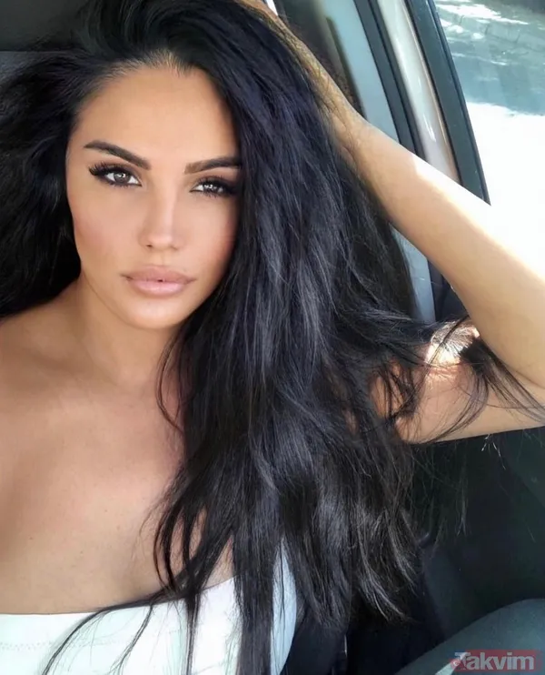 Berdan Mardini'nin eski eşine bakın! Fatoş Yelliler leopar desenli ip askılısıyla öpücük dağıttı! Frikik verince... - 3