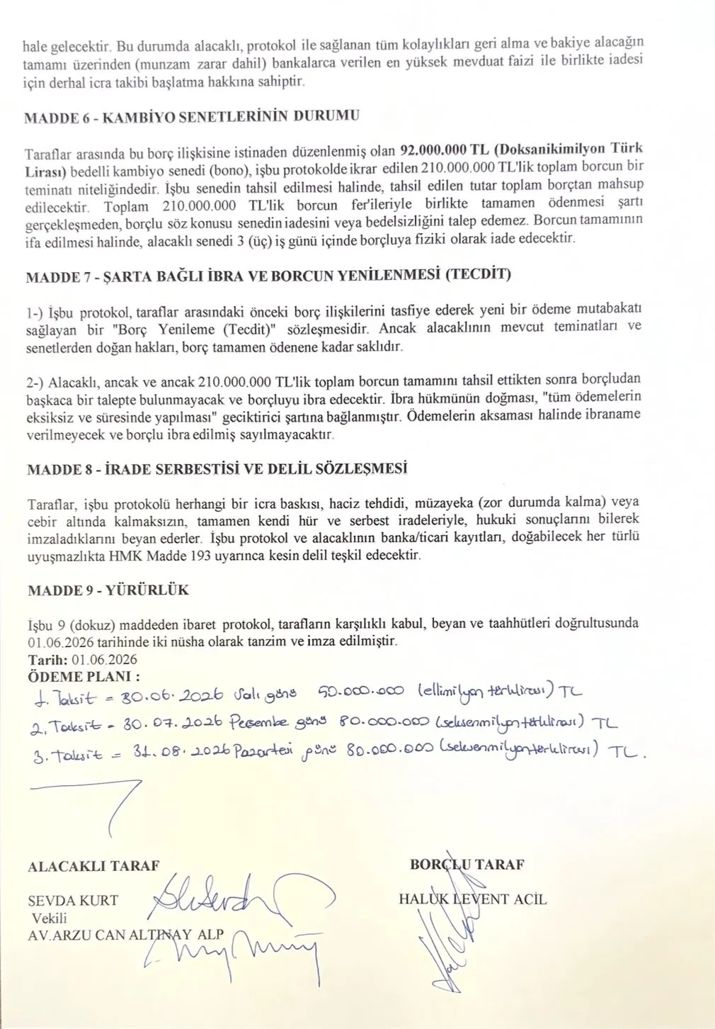 Haluk Levent'ten Sevda Kurt paylaşımı! Ödenmemiş borcun protokolünü paylaştı evlilik yalanıyla ilgili tek kelime etmedi-4