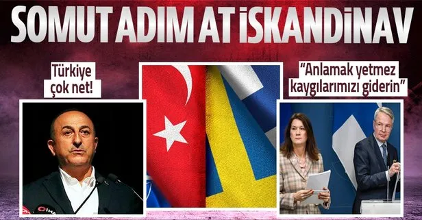 Bakan Çavuşoğlu’ndan İsveç ve Finlandiya’nın NATO’ya üyelik sürecine ilişkin açıklama: Somut adım atın vurgusu