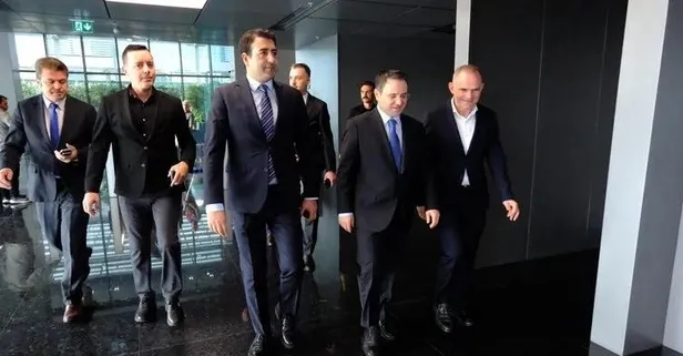 İstanbul Cumhuriyet Başsavcısı Akın Gürlek'ten Turkuvaz Medya Merkezi'ne ziyaret