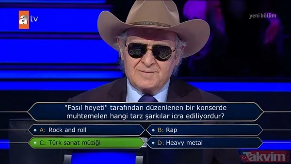 Kim Milyoner Olmak İster'de Fenerbahçe sorusu! Tuttuğu takımın rengini bilemedi veda etti! Kenan İmirzalıoğlu: 'Galatasaray mı sandın?' - 49