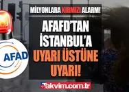 AFAD KIRMIZI ALARMA BASTI 🚨 İSTANBUL + 45 İLE lodos, yağış, fırtına, baca zehirlenmesi, ulaşım, çatı uçması UYARISI! 11,12,13 Mart HAVA DURUMU...