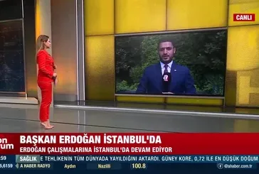 Başkan Erdoğan İstanbul'da