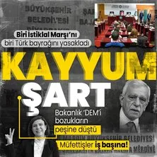 DEM Partili belediyeler bölücü faaliyetlere hız verdi! Mardin’de İstiklal Marşı Diyarbakır’da Türk bayrağı yasaklandı | Mülkiye müfettişleri görevlendirildi