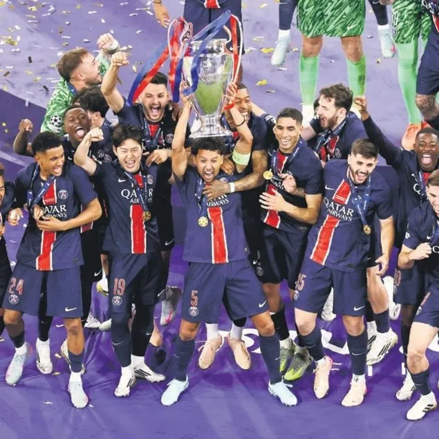 İşte şampiyon işte PSG