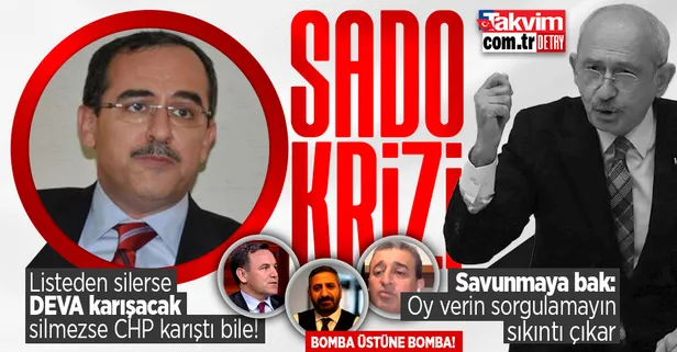 CHP'de kriz büyüyor! DEVA Partili Sadullah Ergin listeden çıkarılacak mı? Kılıçdaroğlu'ndan olay savunma: Sıkıntı çıkar...