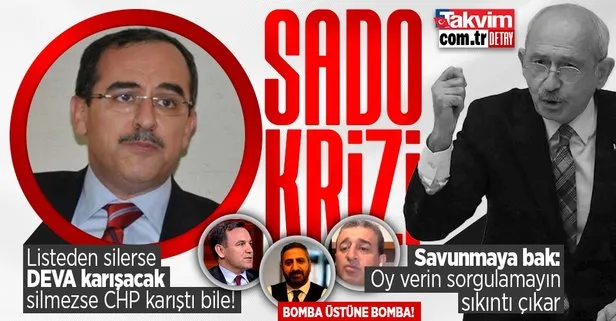 CHP’de kriz büyüyor! DEVA Partili Sadullah Ergin listeden çıkarılacak mı? Kılıçdaroğlu’ndan olay savunma: Sıkıntı çıkar...