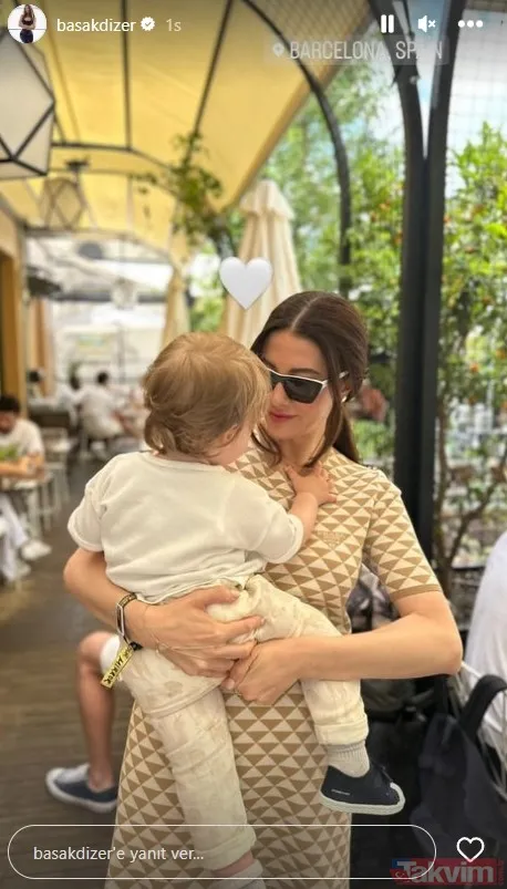 Kıvanç Tatlıtuğ'un eşi Başak Dizer'den bir Kurt Efe paylaşımı daha! Bu kez biraz da olsa gösterdi "Ve kalbim..." - 11