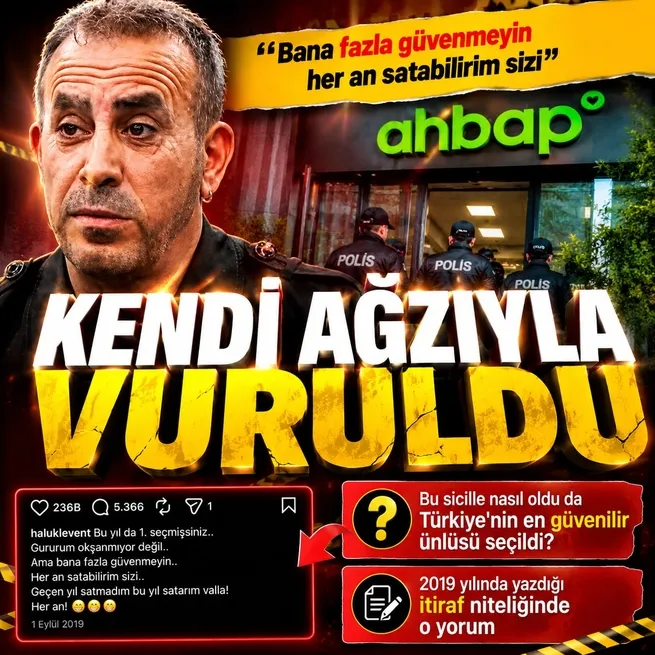 2019da Her an satabilirim sizi demişti! Türkiyenin en güvenilir ünlüsü seçilen Haluk Leventin o yorumu yeniden gündemde