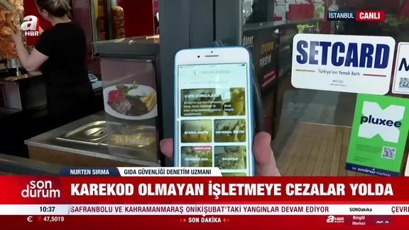 Gıdaya karekod takibi!