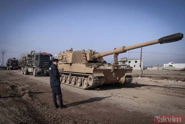 Son dakika haberi: İdlib'deki gözlem noktalarına 150 araçlık sevkiyat - 20