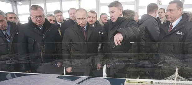 Putin Türk firmasının projesini açtı