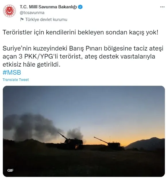 TSK sınır ötesinde vurdu! Suriye ve Irak'ta 6 terörist öldürüldü-2