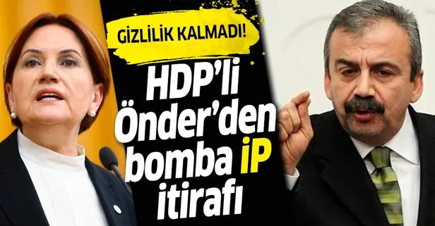 HDP’li Sırrı Süreyya Önder, Meral Akşener’in sözlerine ’ittifak’ itirafıyla yanıt verdi