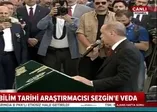 Fuat Sezgin son yolculuğuna uğurlandı..