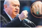MHP Lideri Devlet Bahçeli'nin yüzüğündeki mesaj ne?