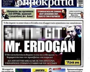 Erdoğan’a alçak saldırı yapan gazeteye şok