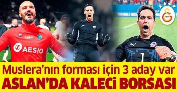 Galatasaray’da Muslera’nın forması için 3 aday var