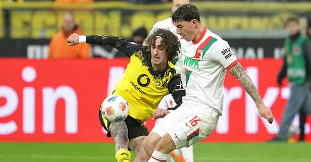 Borussia Dortmund'dan Augsburg karşısında 2 golle 3 puan: 2-0 | MAÇ SONUCU
