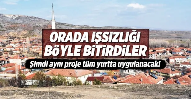 İşsizliği böyle bitirdiler