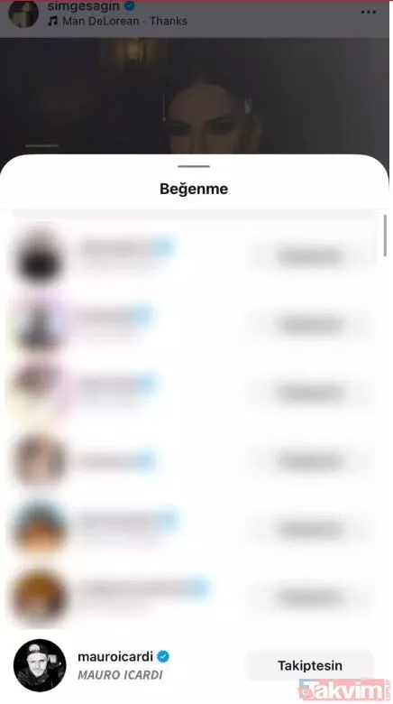 Simge Sağın’ın paylaşımına Mauro Icardi kayıtsız kalamadı! - 3