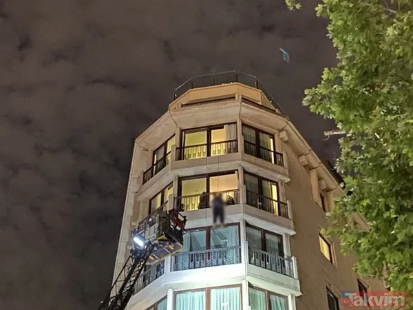 Taksim'de kan donduran olay! ABD'li turist kaldığı otelin odasının balkon korkuluklarına bağladığı iple intihar etti - 11
