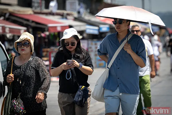 Kadıköy'de, Hava Sıcaklığı 27,3, Hissedilen Sıcaklık 30,6, Nem Oranı Da Yüzde 78 Olarak Kaydedilirken, Kağıthane'de Hava Sıcaklığı 26,2, Hissedilen Sıcaklık...