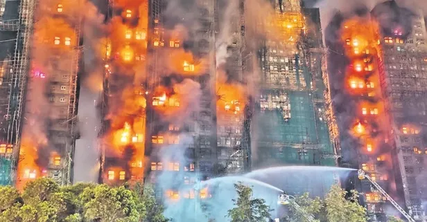 Hong Kong’da korkunç yangının bilançosu 151'e yükseldi!