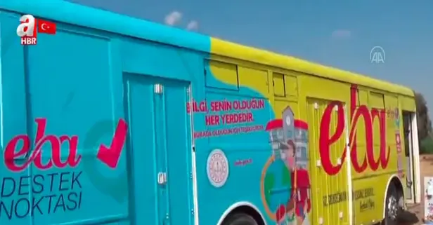 Ankara’da bir ilk: Mobil EBA Destek Noktası! Tarım işçisi ailelerin çocukları öğretmenleriyle buluştu