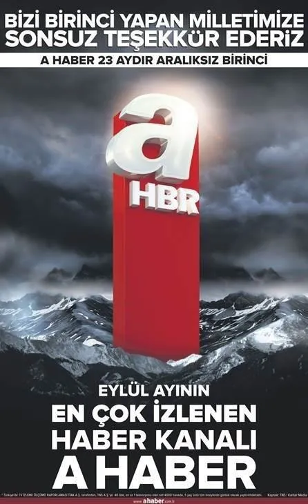 Türkiye’nin tercihi yine A Haber-2