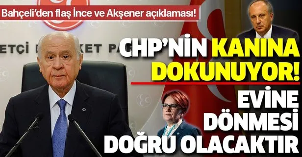 Son dakika: MHP Genel Başkanı Devlet Bahçeli’den Muharrem İnce açıklaması: CHP’nin kanına dokunuyor