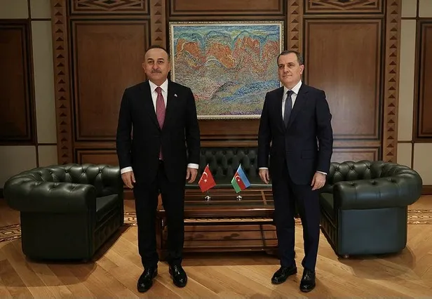 Dışişleri Bakanı Çavuşoğlu'ndan Bakü'de flaş açıklamalar: Ateşkesin her yerde olması lazım-4