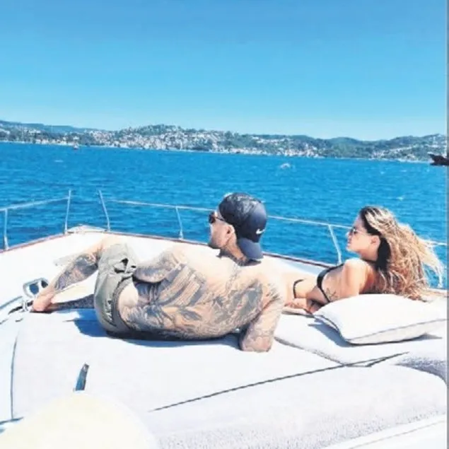 Icardi’nin Boğaz keyfi