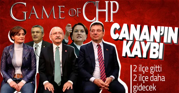 SON DAKİKA: CHP İstanbul'da koltuk kavgaları! Canan Kaftancıoğlu iki ilçeyi daha kaybediyor
