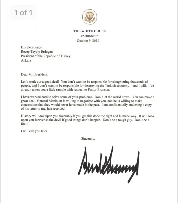 Kılıçdaroğlu, Trump'ın Erdoğan'a gönderdiği küstah mektubu okudu CHP'liler alkışladı-3