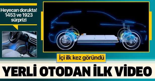 Son dakika: Heyecan dorukta! Yerli otomobilden bir fotoğraf daha geldi