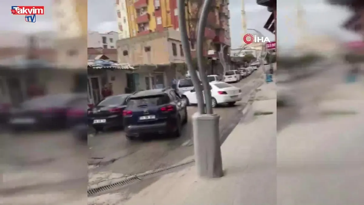 Trafikte tartıştığı şahsı aracıyla ezdi