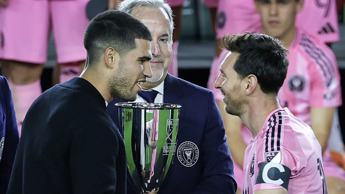 Lionel Messi MLS'in MVP'si oldu!