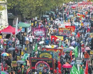Londra’da hayat pahalılığına isyan